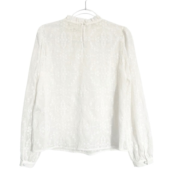 Sézane Valentine Blouse Sz 38 - Picture 7 of 12